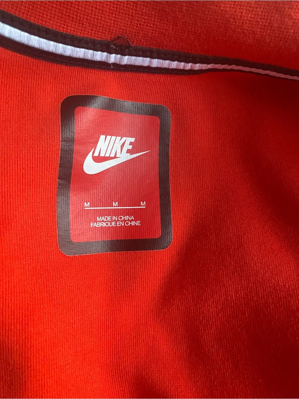 Nike Women’s Red Sleeveless Fleece Vest